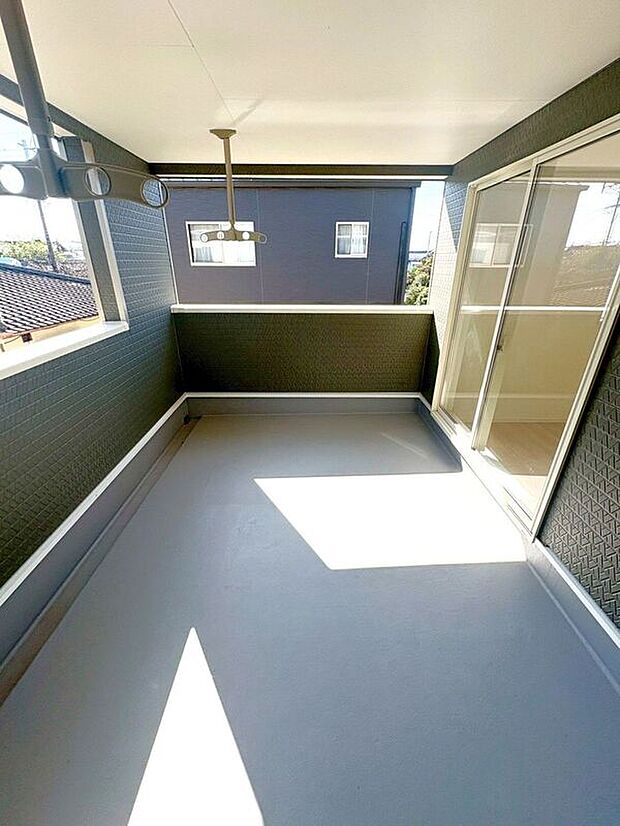 【バルコニー】☆バルコニー☆天候に左右されにくく使いやすいインナーバルコニー♪