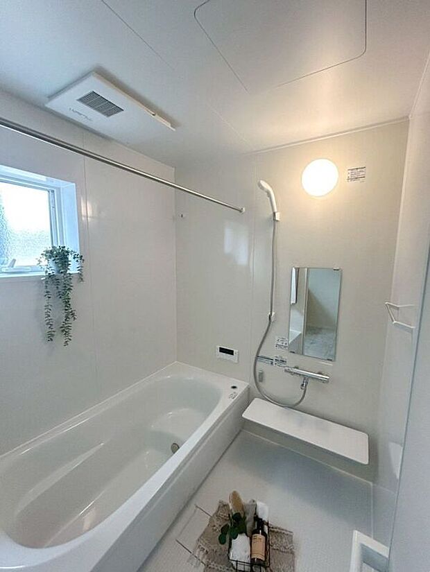 【バス】☆浴室☆一坪バスでゆったり快適にご入浴。一日の疲れを癒せます♪