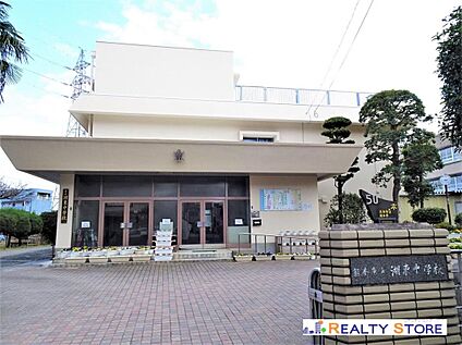 熊本市立湖東中学校 300m
