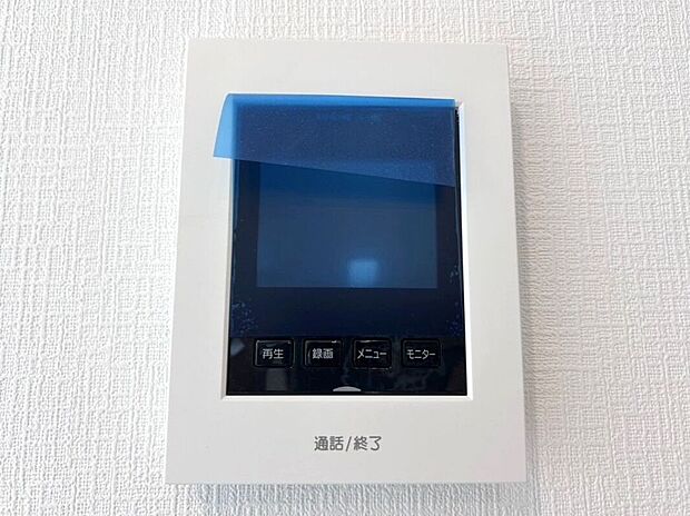【その他設備】☆ＴＶモニター付インターホン☆訪問者を画像と音声で確認できる、防犯性に優れた安心のシステム♪スッキリとしたデザインで、簡単に操作していただけます♪