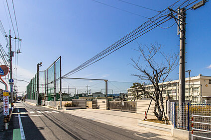 西阿知小学校 600m