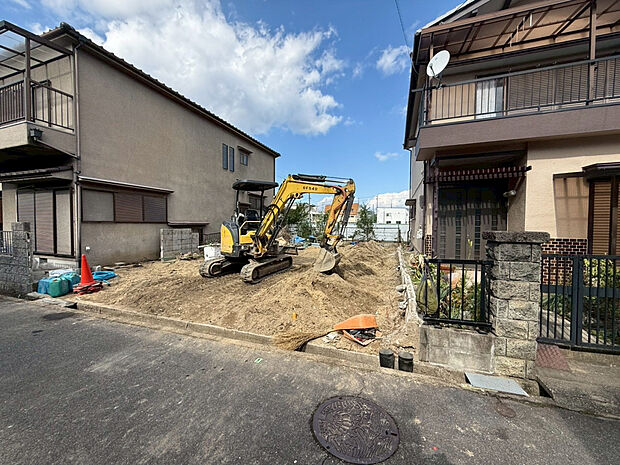 【【現地写真 ｜ 1号棟】】撮影日:2025.10.27