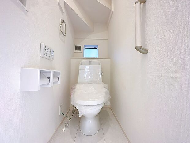 ウォシュレット付きトイレです。
(同社施工事例)