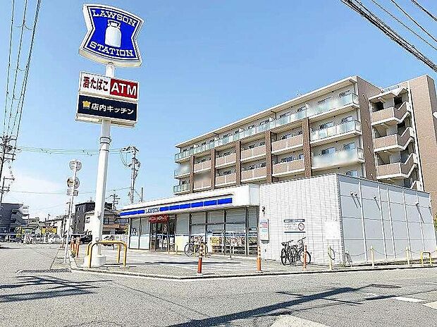 ローソン八尾高安駅前店