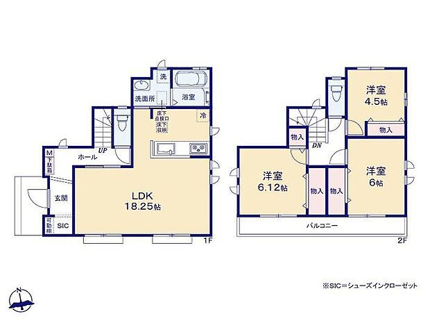 (A号棟)、3LDK、土地面積171.31m2、建物面積88.18m2