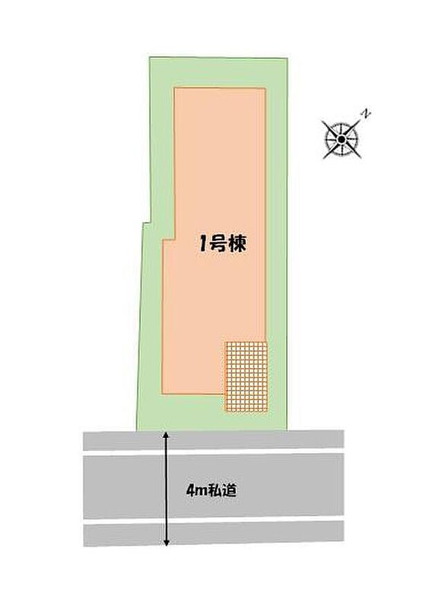 【全体区画図】西武池袋線「清瀬」駅まで徒歩5分！駅が近く、通勤通学にも余裕が持てます。