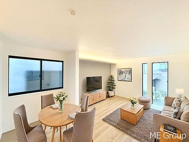 ■心落ち着く場所、ゆったり過ごせるリビング