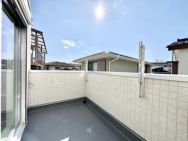 日当たり良好 眺めの良いバルコニーです!