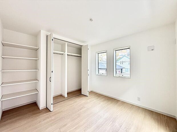 豊富な収納スペース!