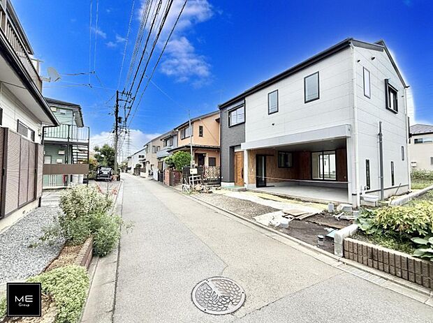 【前面道路含む現地写真】■家族とのお出かけが楽しくなる環境です