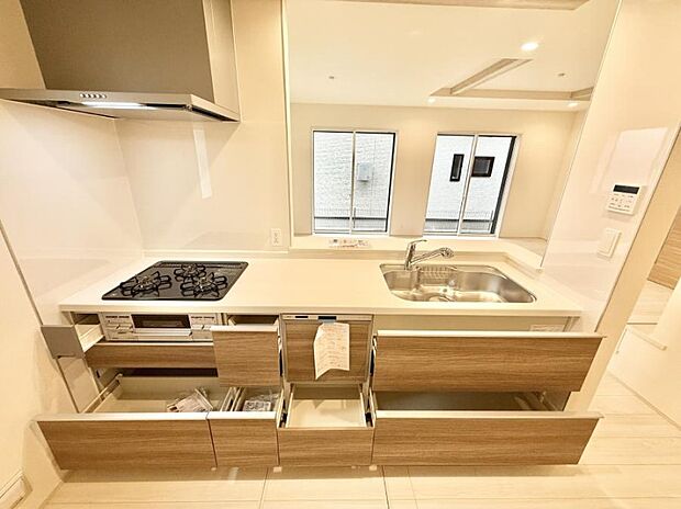 【キッチン】■料理がもっと楽しくなる、快適なキッチン空間