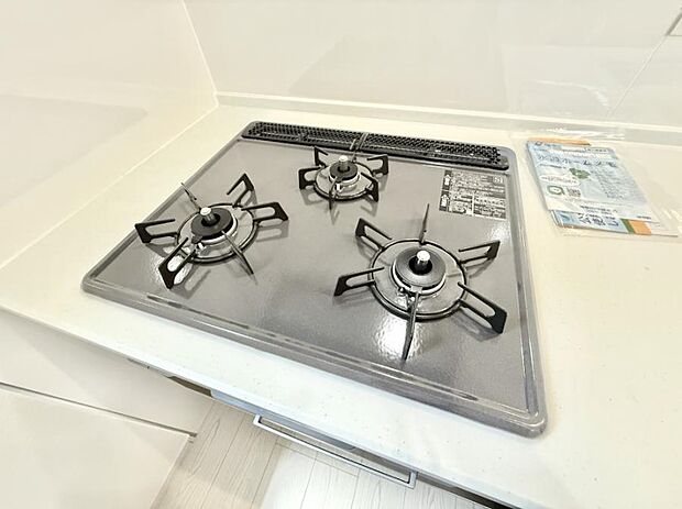 【3口ガスコンロ】■3口ガスコンロ