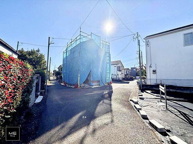 【前面道路含む現地写真】■新しい住まい、街の新しい風景