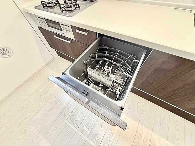 【食洗機】■手間なく洗浄!食器をピカピカに仕上げてくれます