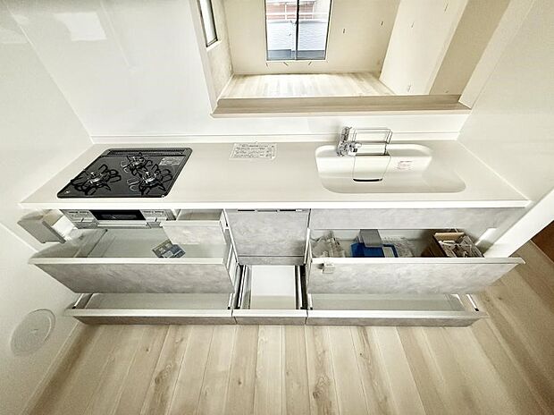 【キッチン】■美味しい時間が生まれる、笑顔あふれるキッチン