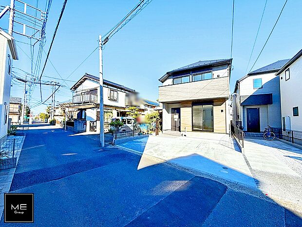 【前面道路含む現地写真】■新しい住まい、街の新しい風景