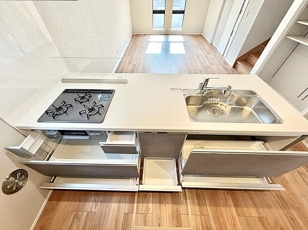 【キッチン】■料理がもっと楽しくなる、快適なキッチン空間