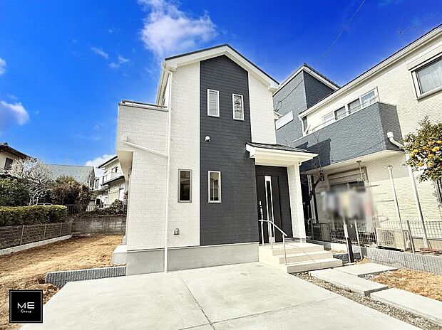 【現地外観写真】■家族の未来を優しく包み込む新しい住まい