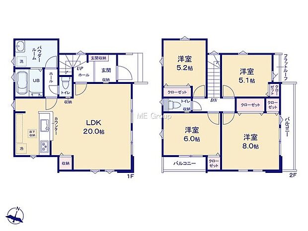【4LDK】3号棟