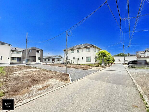 【前面道路含む現地写真】■新しい時代の息吹を感じる、心地よい環境