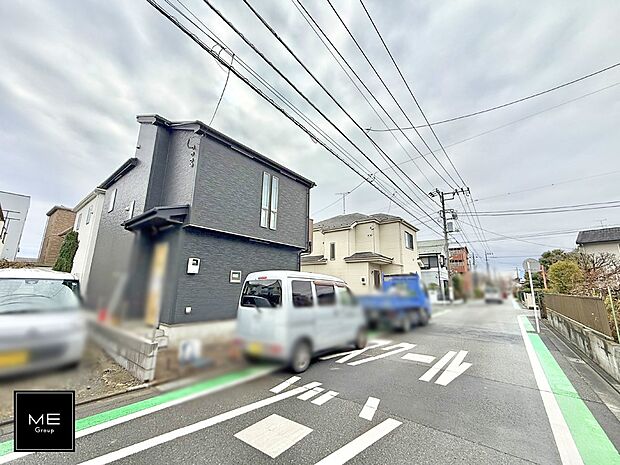 【前面道路含む現地写真】■新しい時代の息吹を感じる、心地よい環境