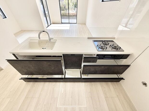 【キッチン】■料理がもっと楽しくなる、快適なキッチン空間