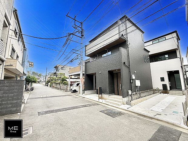 【前面道路含む現地写真】■新しい住まい、街の新しい風景