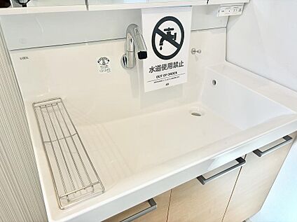 ハンドシャワー付洗面台