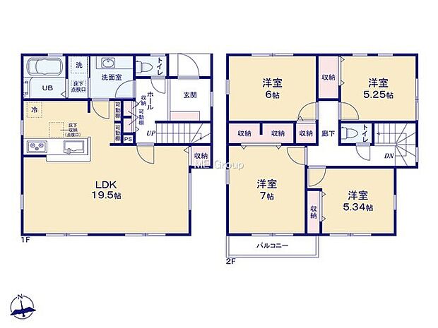 【4LDK】6号棟