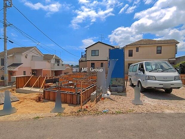 【現地外観写真】C号棟  ■新しい暮らしが始まる場所で、家族の絆を深める
