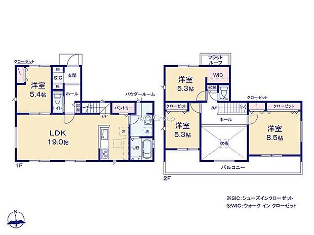 【4LDK】1号棟