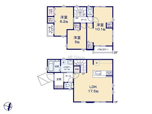【4LDK】2号棟  