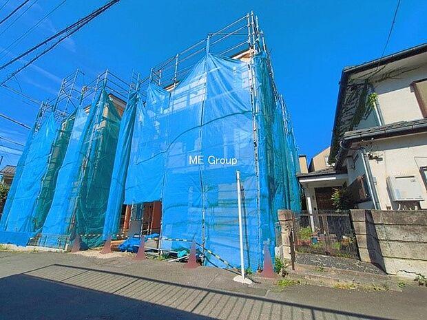 【現地外観写真】B号棟  ■新しい暮らしが始まる場所で、家族の絆を深める