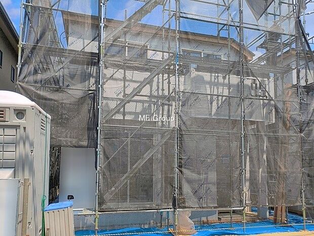 【現地外観写真】A号棟 ■家族みんなが笑顔で過ごせる、安心感のある住まい