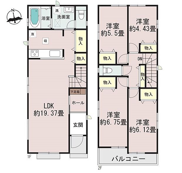 【4LDK】C号棟