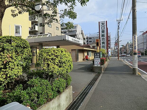 大口東総合病院(約1,600m・徒歩20分)