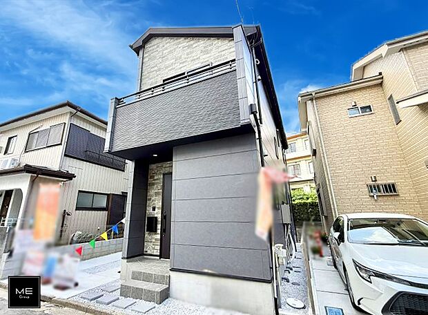 【現地外観写真】1号棟  ■家族みんなが笑顔で過ごせる、安心感のある住まい