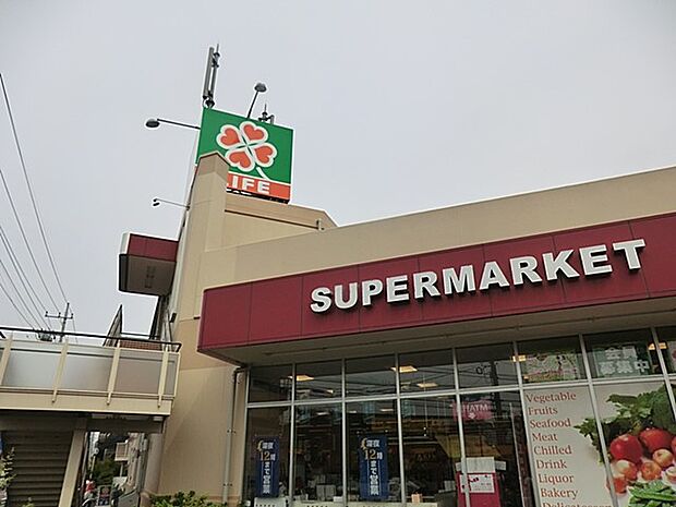 ライフ相模原若松店(約464m・徒歩6分)