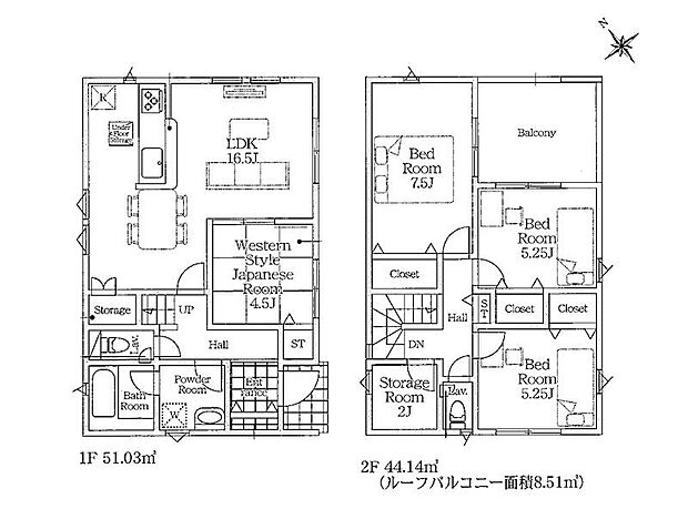 【4LDK】2号棟  