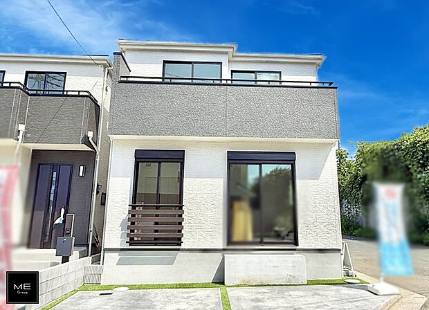 【現地外観写真】B号棟 ■家族みんなが笑顔で過ごせる、安心感のある住まい