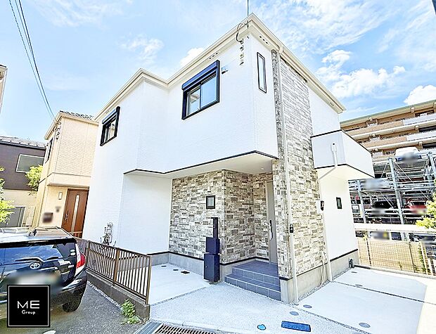 【現地外観写真】1号棟 ■家族みんなが笑顔で過ごせる、安心感のある住まい
