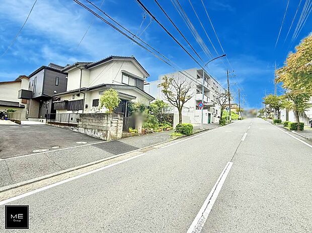 【前面道路含む現地写真】■新しい時代の息吹を感じる、心地よい環境