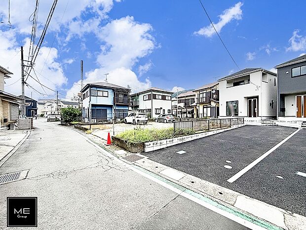 【前面道路含む現地写真】■新しい住まい、街の新しい風景