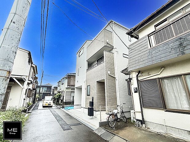 【前面道路含む現地写真】■新しい住まい、街の新しい風景
