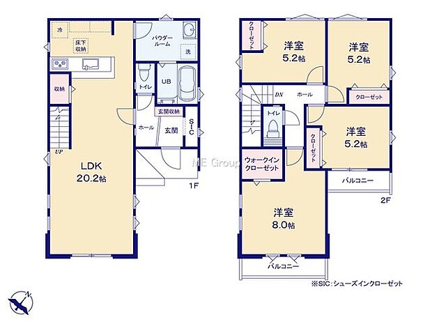 【4LDK】2号棟