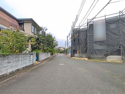 前面道路含む現地写真