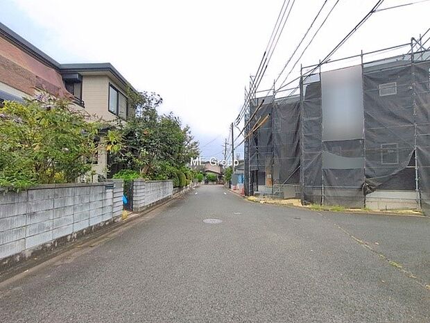 【前面道路含む現地写真】■新しい時代の息吹を感じる、心地よい環境