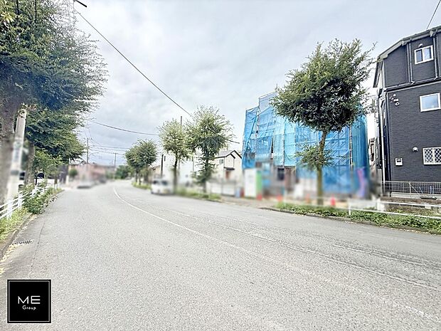 【前面道路含む現地写真】■家族とのお出かけが楽しくなる環境です