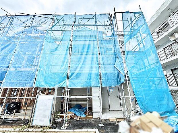 【現地外観写真】F号棟 ■暮らしを豊かにする充実した仕様設備で快適に