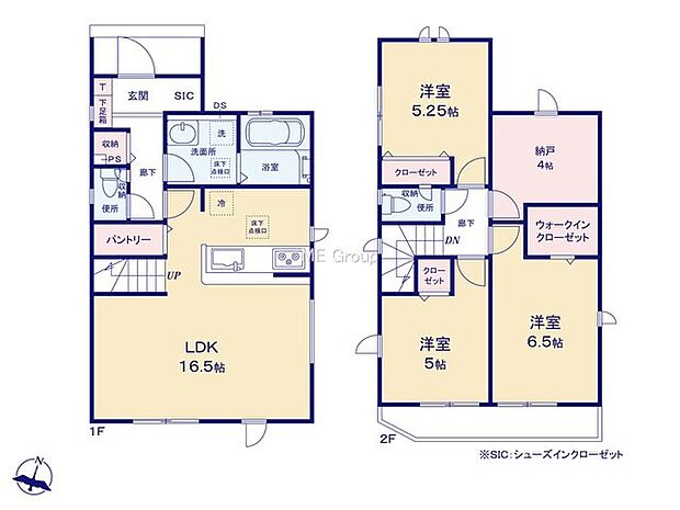 【3LDK+S】1号棟  